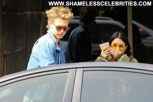 Vanessa Hudgens Los Angeles Beautiful Posing Hot Paparazzi Los