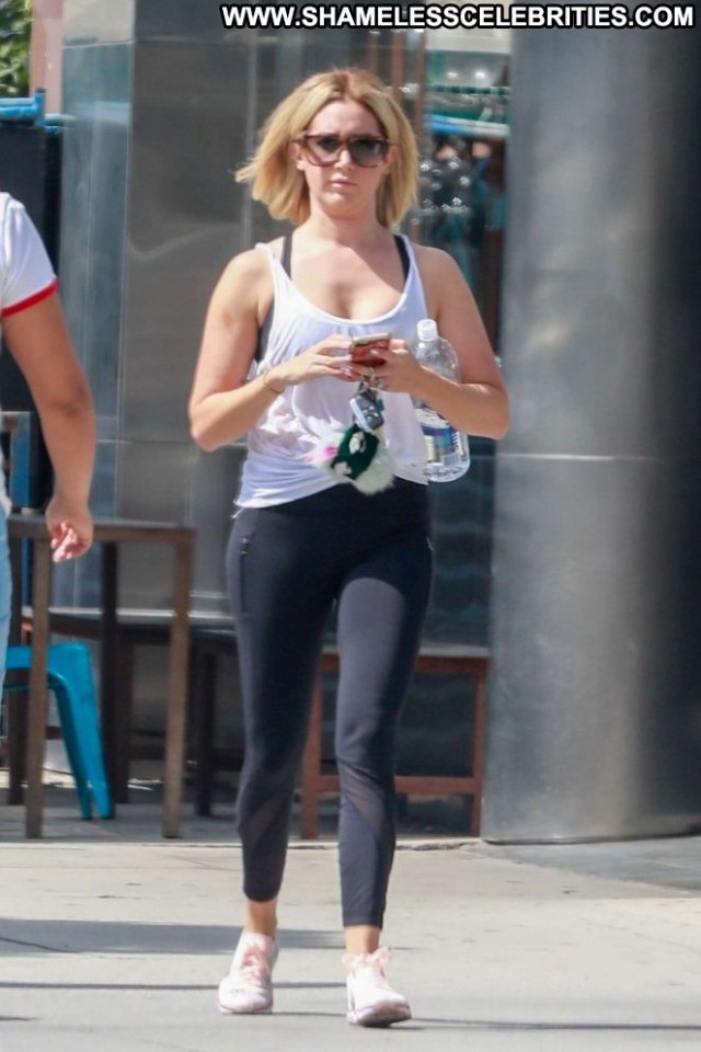 Ashley Tisdale Los Angeles Posing Hot Los Angeles Babe Beautiful Gym