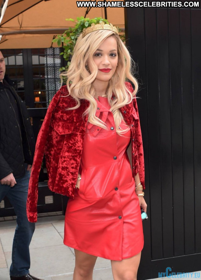 Rita Ora No Source Celebrity Upskirt Candids London Beautiful Posing